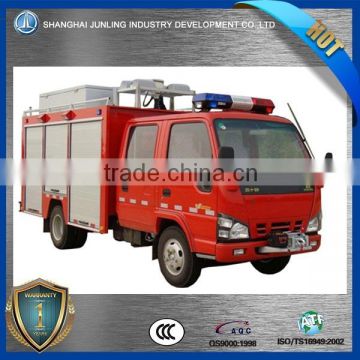 4x2 Double cabin 5 seats water fire truck with 1000L water tank