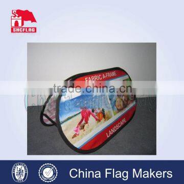Advertising Portable Peach Skin Fabric Pop up Display photo-2