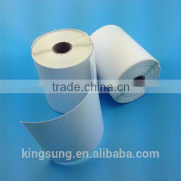 low price paper material plain sticker label