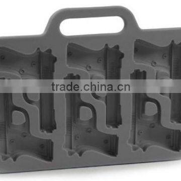 smart gun shape silicone cie tray