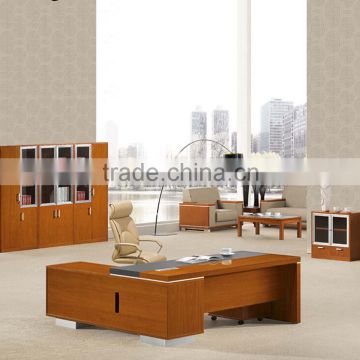 2016 Spanish style office desk set with melamine wood table for manager office (SZ-OD320)