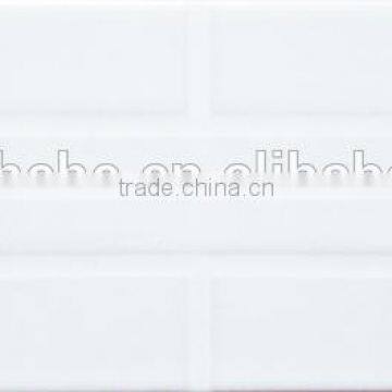 Glossy White Outside Wall Tiles Design For Building 140x280mm