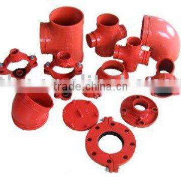 ductile iron grooved fitting