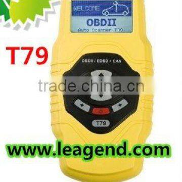 Multilingual language-OBDII Vehicle diagnostic tool T79 (Newest Auto Scanner)