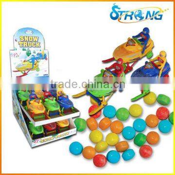 Snow Truck Sking Game Candy Toy