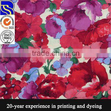 all-season style 180TC plain large flower cotton fabric