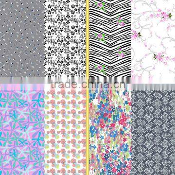 Nylon spandex composition printed swimwear fabric /custom design printing fabric