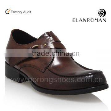 Top brand men leather shoe