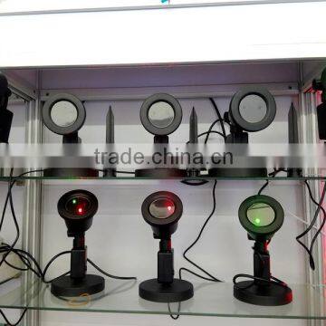 Red and green static dynamic stars garden laser for outdoor