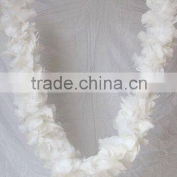 White Turkey Feather Large Boas 135gram 72" photo-2