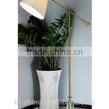 CE/UL/SAA brass floor lamp crystal base FL21266