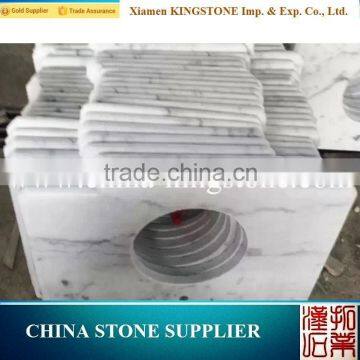 different types of white marble decoration pillar moulding Wholesaler Price