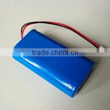 Icr18650 2s1p 7.4v 2200mah li ion battery pack