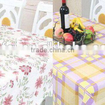 Cheap Crazy Selling pe with flannel table cloth