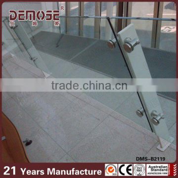 high quality stainless steel baluster glass railing for sale