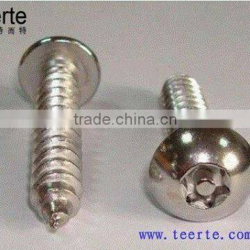 Different head style and slotted stainless steel screw