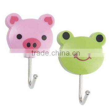 strong suction mini cartoon animal Stainless steel magnet hook