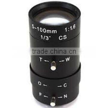 5-50mm Focal Length,Aperture F1.6,CS Mount,1/3" Format,Angle 55-6.7 Degree Varifocal Manual Iris Lens(SL-0550M) photo-2