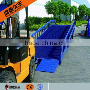 hydraulic container loading dock ramp leveler loading and unloading equipment