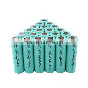 hot CJ 3.7V/2000-2600mAh 18650 li ion rechargeable battery for torch, power bank, UPS,lighting