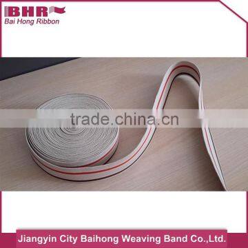 Nylon/polyester Elastic Rubber Tape for Underwear for Shoe