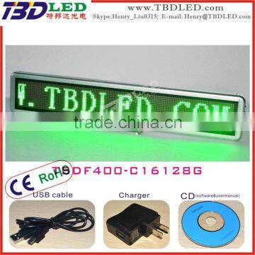 LED moving message indoor led display /board/ sign Billboard display car board