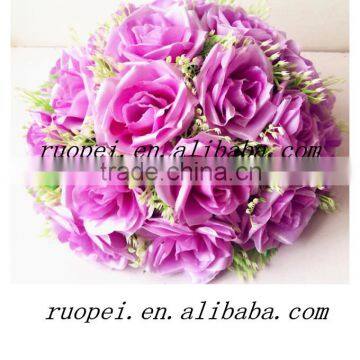 China beautiful artificial hydrangea flower ball for wedding decoration