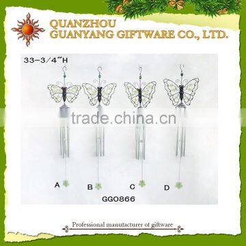 glass wind chime Aluminum Tube Plastic wind chimes Butterfly Wind chime