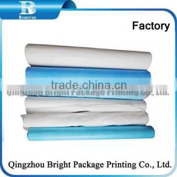 Cheap low price Disposable Bed Sheet,Hospital Disposable Paper Couch Cover Rolls paper and PE film laminated