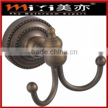 bathroom brass robe hook
