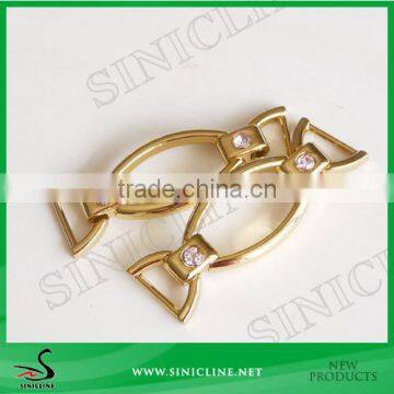 Sinicline Candy Design Metal Label for Fashion Leather Bag