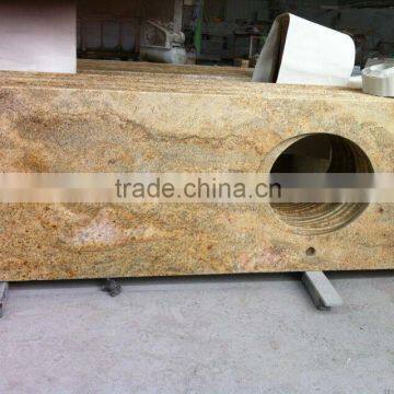 Granite countertop display worktop