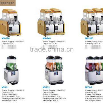 2017 Good Quality Hot Sale MYX-3 Large Capacity Slush Machine Iced Supermarket Liqour Making Machine photo-3