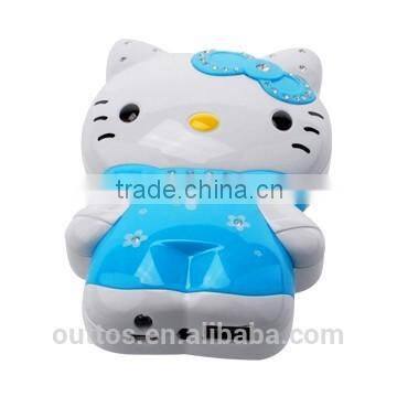 Hello Kitty style 6600mAh external battery dual USB Output for smartphone, Laptop, Tablet PC