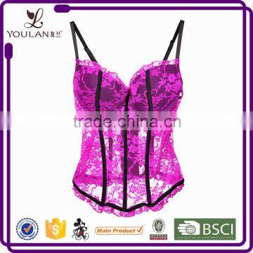 High-End Hot Design Top Quality Elegant Ladies Fashion Lace Up Stylish Woman New Style Hot Sex Sexy Corset