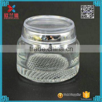 New Prosucts Plastic Screw Cap/exquisite Silver Round Cap for Cream Jar photo-4