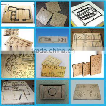 For packing and die board plate bending china wood die board cnc laser cutting machine price