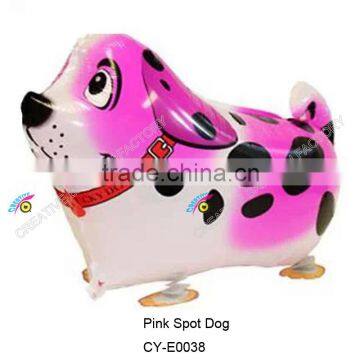 2015 Wholesale Animal Shaped Walking Pet Balloon Helium Walking Pet Balloon Different Color Walking Spot Dog Balloon photo-4