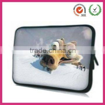 Kinds of funny animal printing neoprene laptop sleeve for teenager(factory)