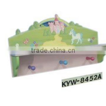 Wall shelf-Children furniture; Wooden furniture