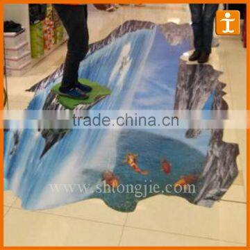 Custom Good Quality Full Colour Print Anti Slip Scratch Resistant Custom Floor Stickers