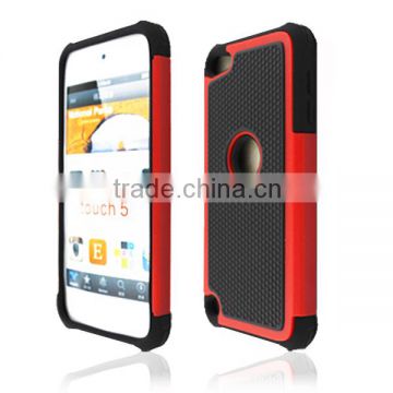 Heavy duty and anti-shock cellphone case for iPod touch 5