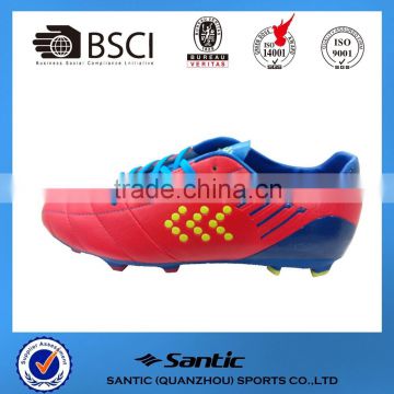 2016 Men outdoor sport shoes for football use, grade original quality soccer boots new style outdoor rugby SS4007