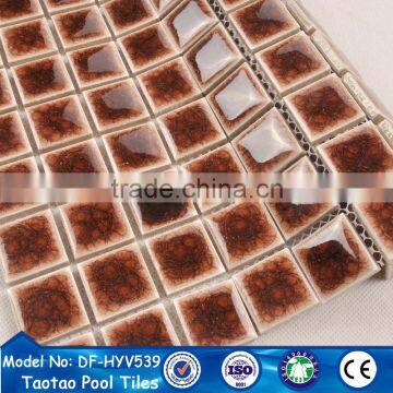 Hot Sale Double Ice Cracked Ceramic Mosaic Pattern Ceramic Tiles Mosaic photo-6