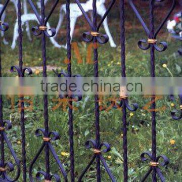 Hight quality decorative wrought iron garden fence