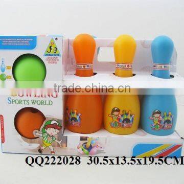 popular bowling ball for kid,sport toy blowing ball set