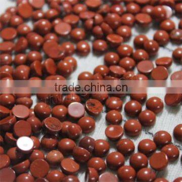 6mm flat round natural cabochon