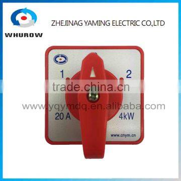 Changeover Rotary Cam Universal Switch HZ5-20/4 M05 Three Poles Electrical Low Current 20A Control Machine Silver Contacts photo-4