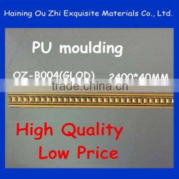 2014 hot sale pu cornice ceiling mouldings for home decoration