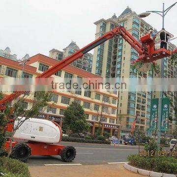 Aerial work platform self propelled articulated boom lift